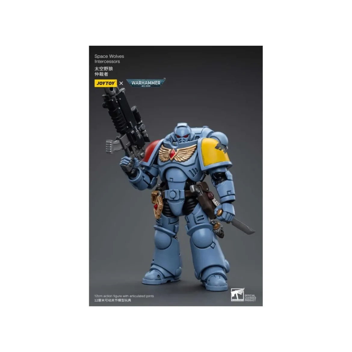 JoyToy Space Marines - Space Wolves - Intercessors 1/18 - Warhammer 40K