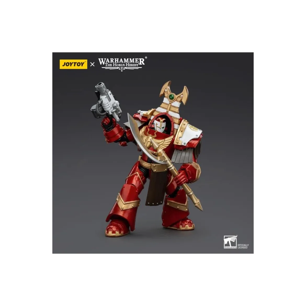 JoyToy Space Marines - Thousand sons Sekhmet Terminator Cabal - Sekhmet With Combi-Melta and Achea Force Weapon
