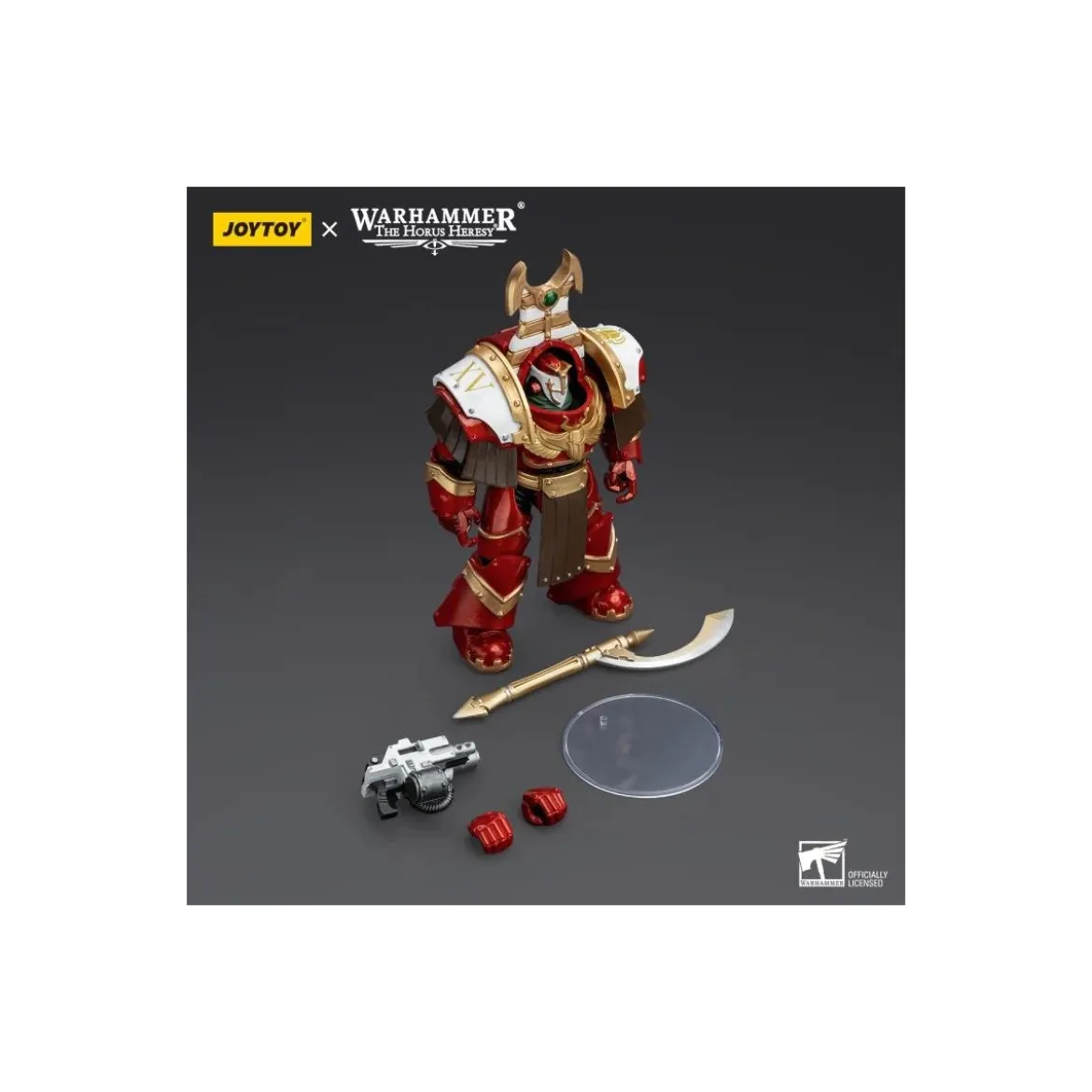JoyToy Space Marines - Thousand sons Sekhmet Terminator Cabal - Sekhmet With Combi-Melta and Achea Force Weapon