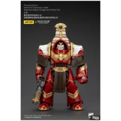 JoyToy Space Marines - Thousand sons Sekhmet Terminator Cabal - Sekhmet With Volkite Charger and Power Fist