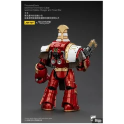 JoyToy Space Marines - Thousand sons Sekhmet Terminator Cabal - Sekhmet With Volkite Charger and Power Fist