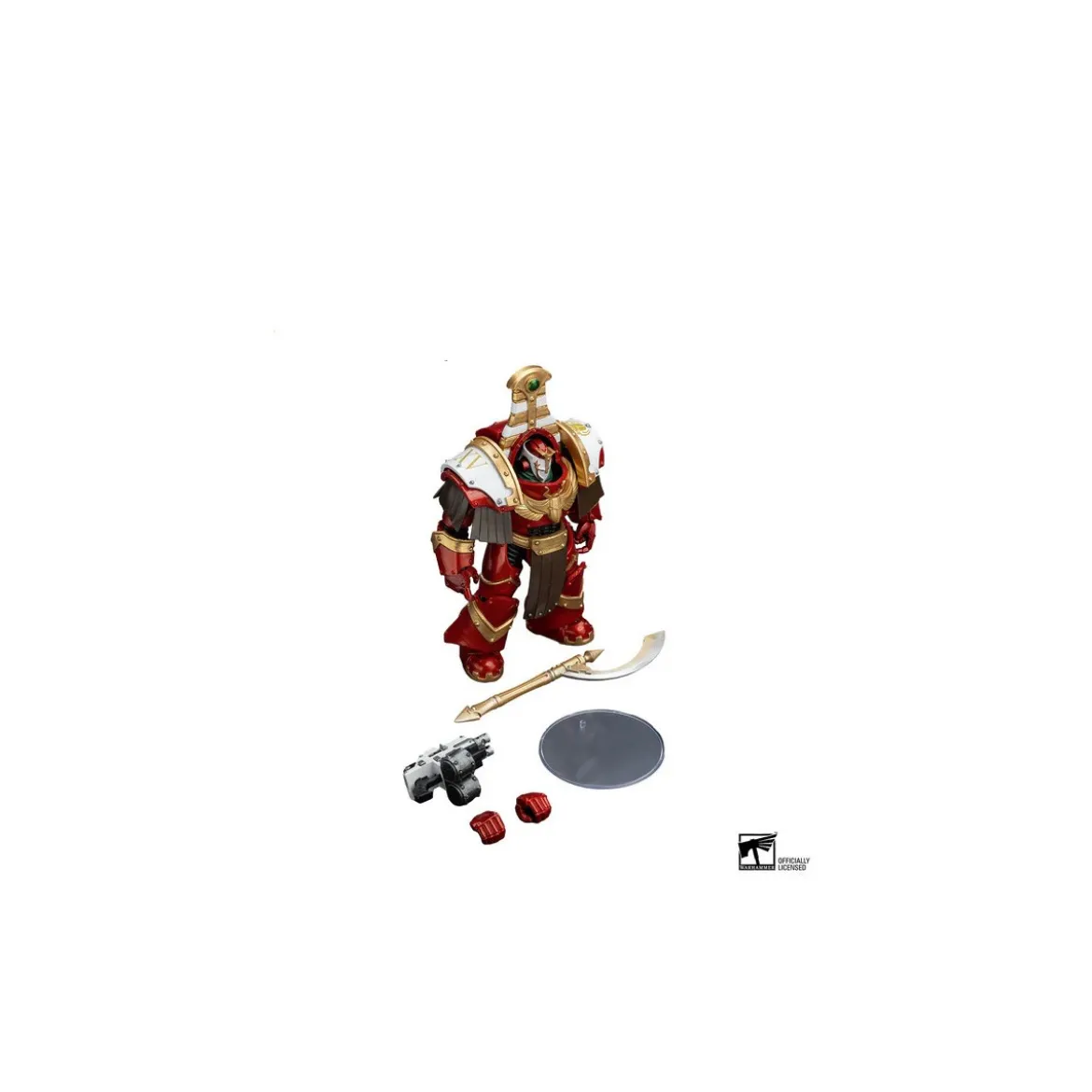 JoyToy Space Marines - Thousand sons Sekhmet Terminator Cabal - Sekhmet With Combi-Bolter And Achea Force Weapon