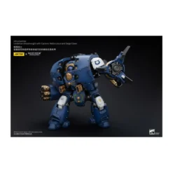 JoyToy - Space Marines - Ultramarines - Leviathan Dreadnought with Cyclonic Melta Lance And Siege Claws 1/18