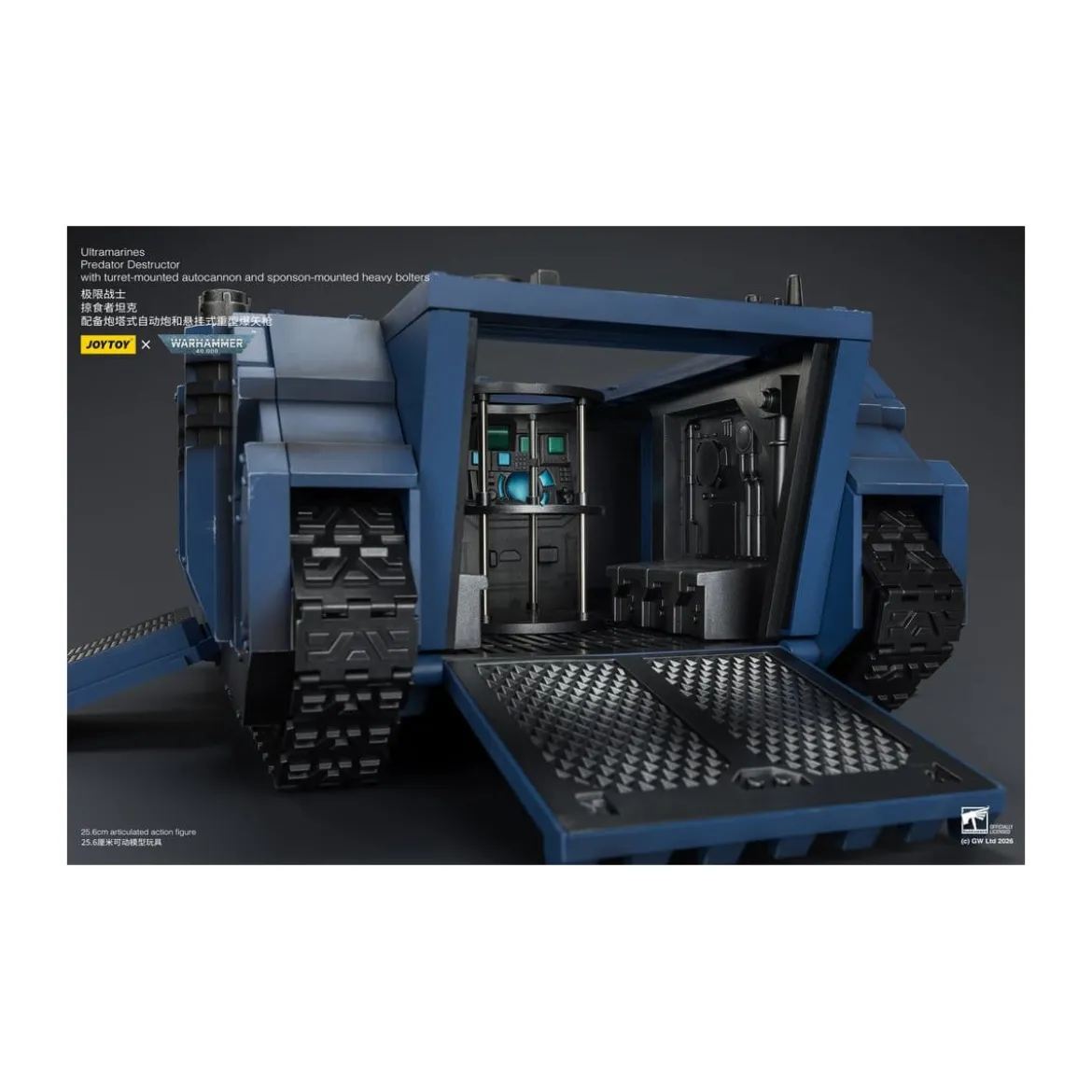 JoyToy - Space Marines - Ultramarines - Predator Destructor 1/18 - Warhammer 40K