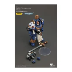 JoyToy - Space Marines - Ultramarines - Ultramarines Captain In Terminator Armour 1/18