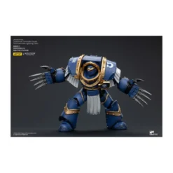 JoyToy - Space Marines - Ultramarines - Cataphractii Terminator Squad - Terminator with Lightning Claws 1/18