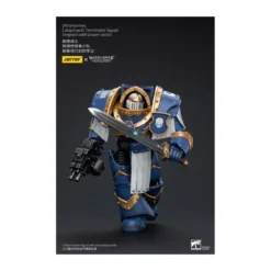 JoyToy - Space Marines - Ultramarines - Cataphractii Terminator Squad - Sergeant with Power Sword 1/18