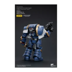 JoyToy - Space Marines - Ultramarines - Cataphractii Terminator Squad - Sergeant with Power Sword 1/18