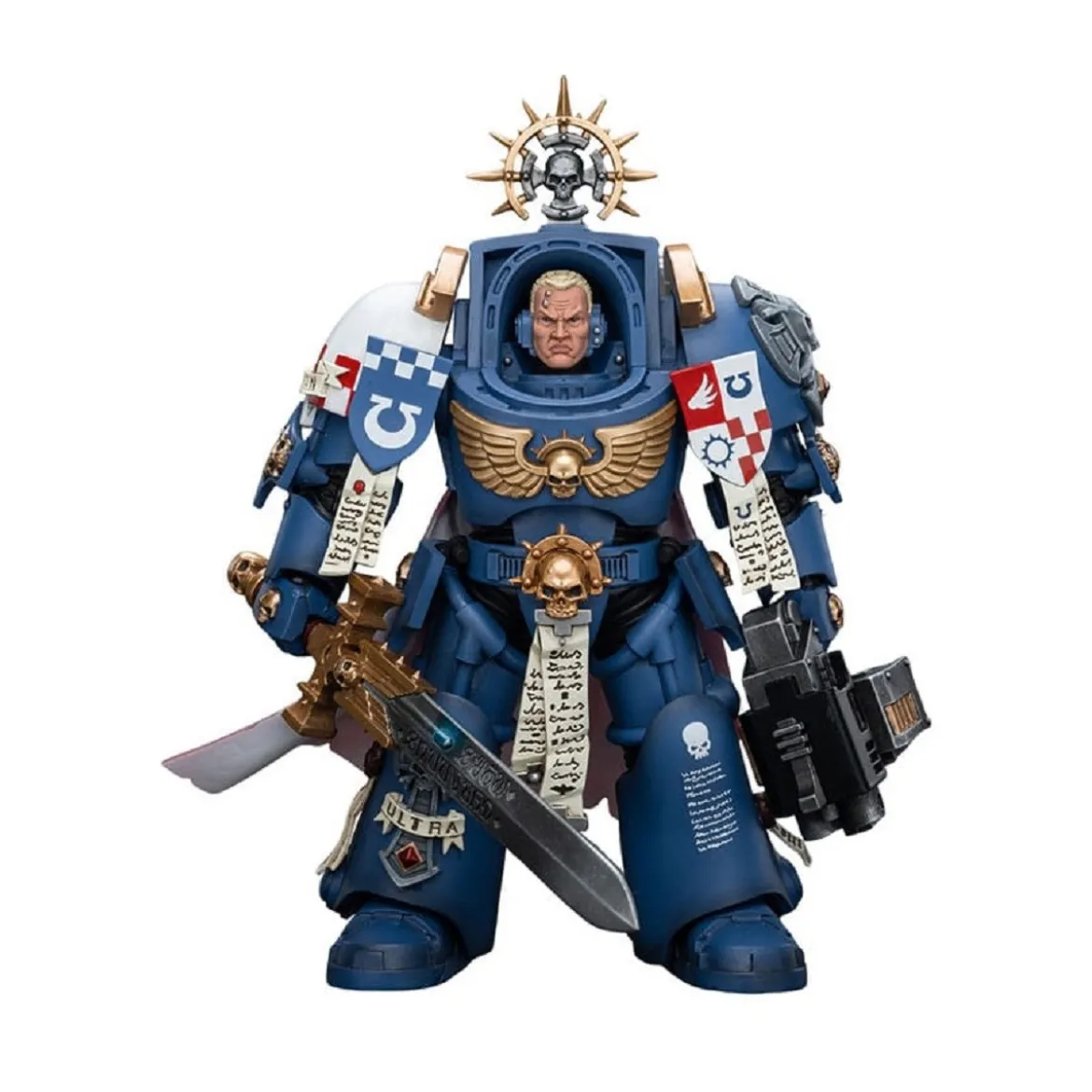 JoyToy - Space Marines - Ultramarines - Terminator Captain Severus Agemman 1/18 - Warhammer 40K