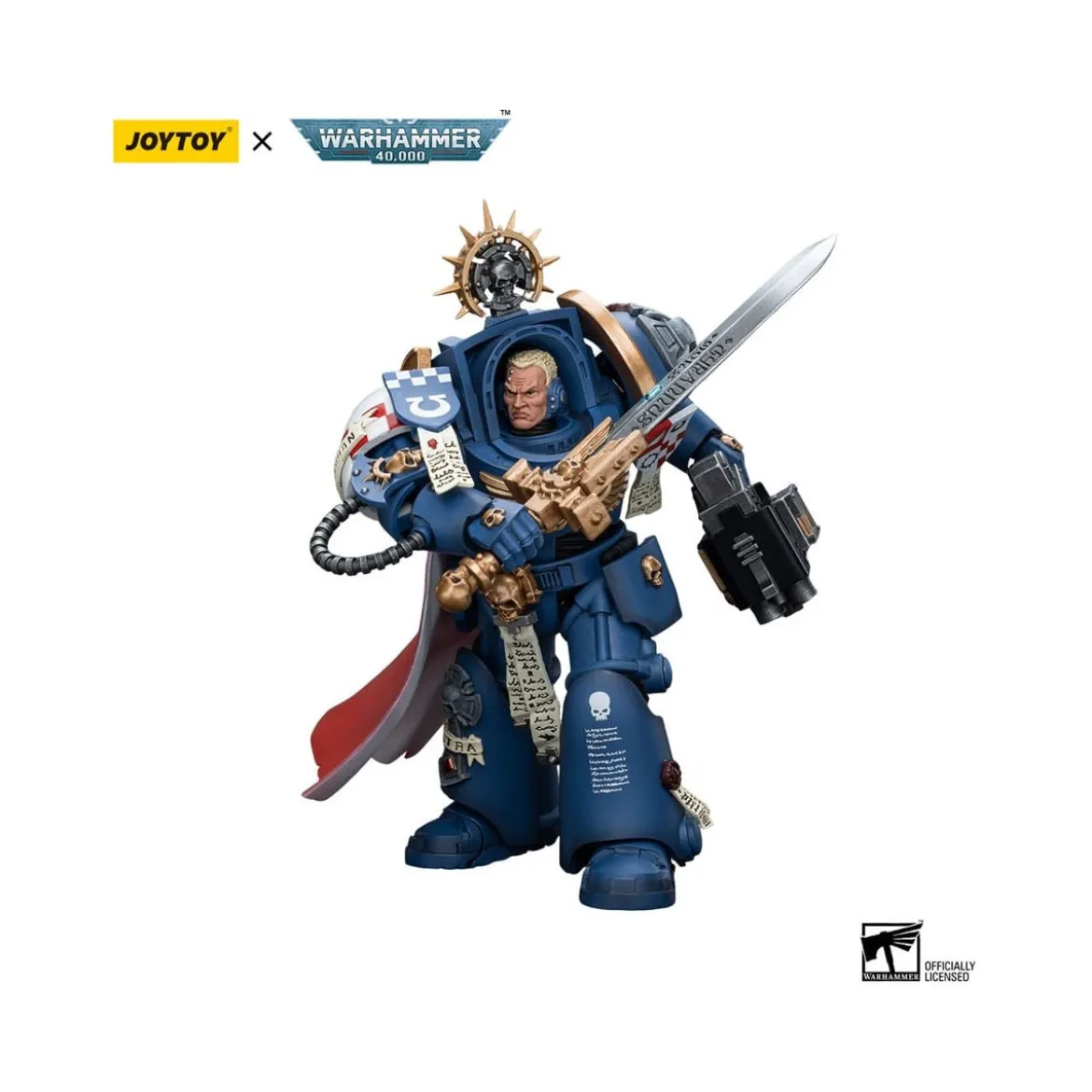 JoyToy - Space Marines - Ultramarines - Terminator Captain Severus Agemman 1/18 - Warhammer 40K