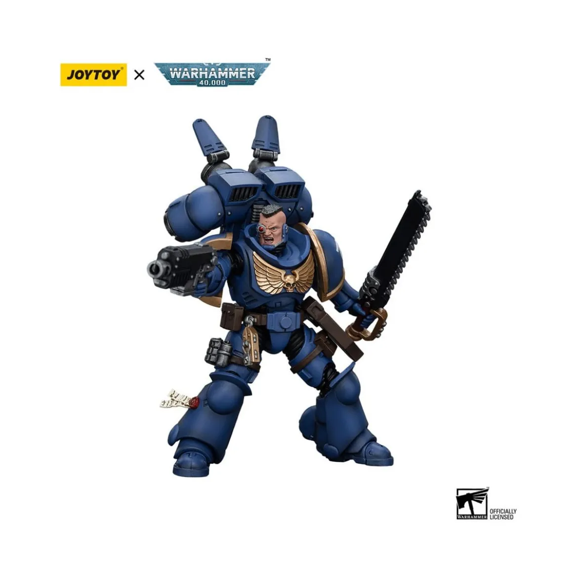 JoyToy - Space Marines - Ultramarines - Jump Pack Intercessor 2 1/18