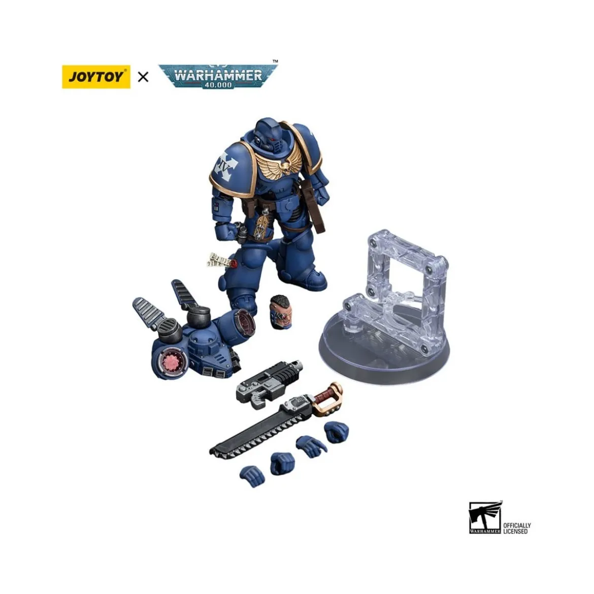 JoyToy - Space Marines - Ultramarines - Jump Pack Intercessor 2 1/18