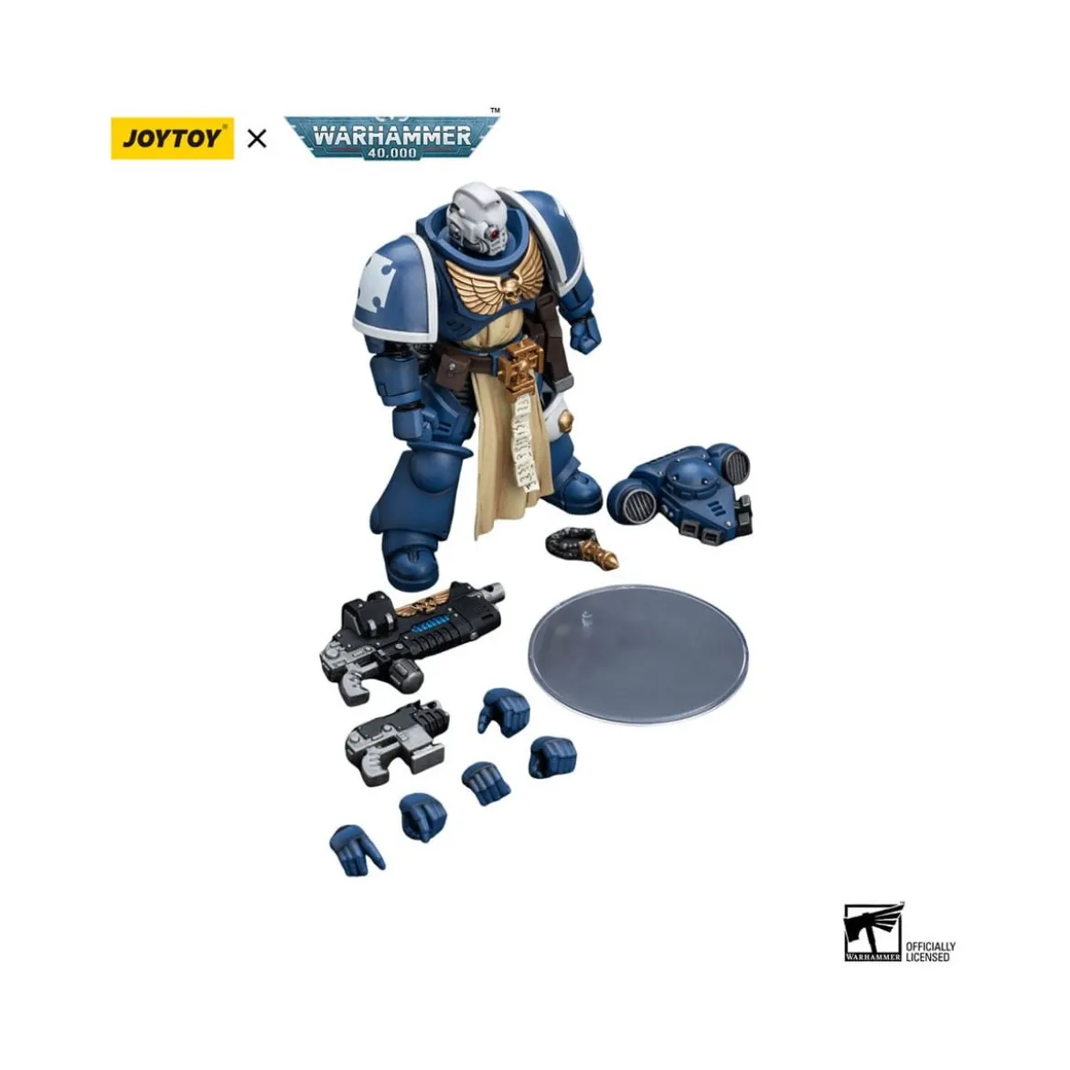 JoyToy - Space Marines - Ultramarines - Sternguard Veteran with Combi-Plasma 1/18 - Warhammer 40K