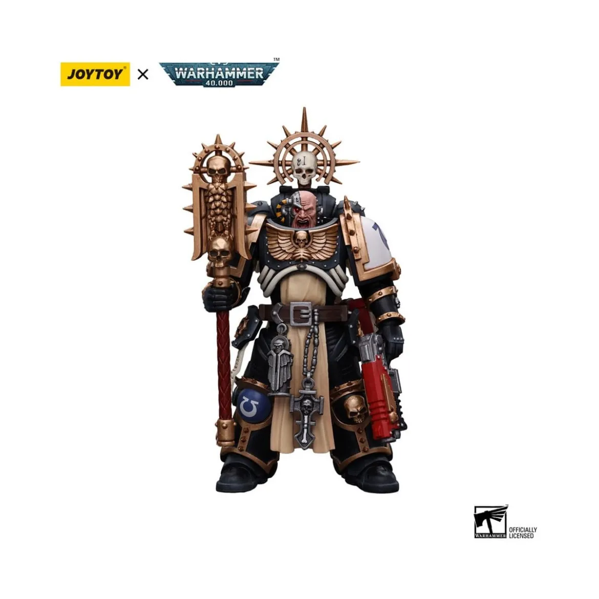 JoyToy Space Marines - Ultramarines - Chaplain (Indomitus) 1/18