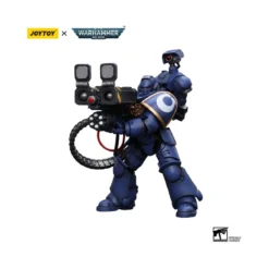 JoyToy Space Marines - Ultramarines - Desolation Marine with Castellan Launcher (Superkrak) 1/18