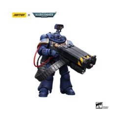 JoyToy Space Marines - Ultramarines - Desolation Marine with Castellan Launcher (Superkrak) 1/18