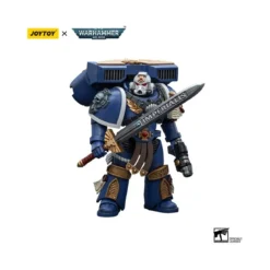 JoyToy Space Marines - Ultramarines - Vanguard Veteran Sergent 1/18 - Warhammer 40K