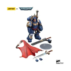 JoyToy Space Marines - Ultramarines - Ultramarines Captain in Gravis Armour 1/18 - Warhammer 40K