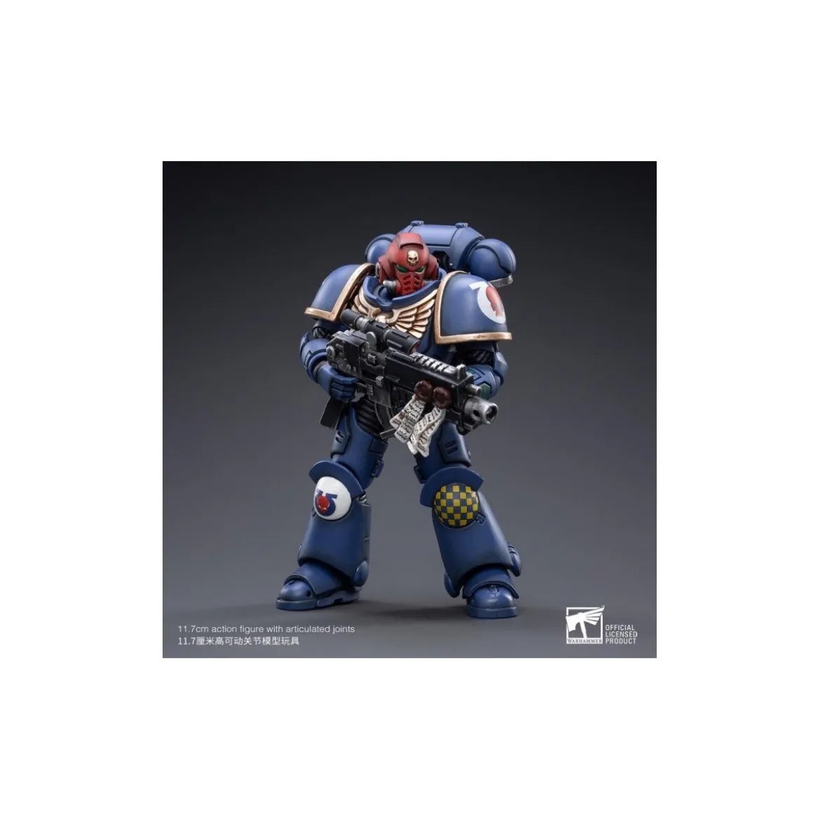 JoyToy - Space Marines - Ultramarines - Heroes of the Chapter Brother Veteran Sergeant Castor 1/18 - Warhammer 40K