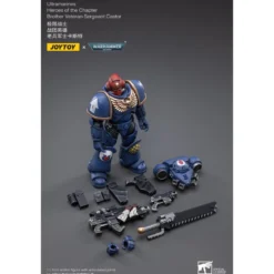 JoyToy - Space Marines - Ultramarines - Heroes of the Chapter Brother Veteran Sergeant Castor 1/18 - Warhammer 40K