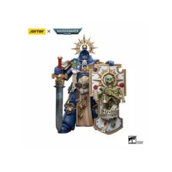 JoyToy - Space Marines - Ultramarines - Primaris Captain with Relic Shield and Power Sword 1/18 - Warhammer 40K