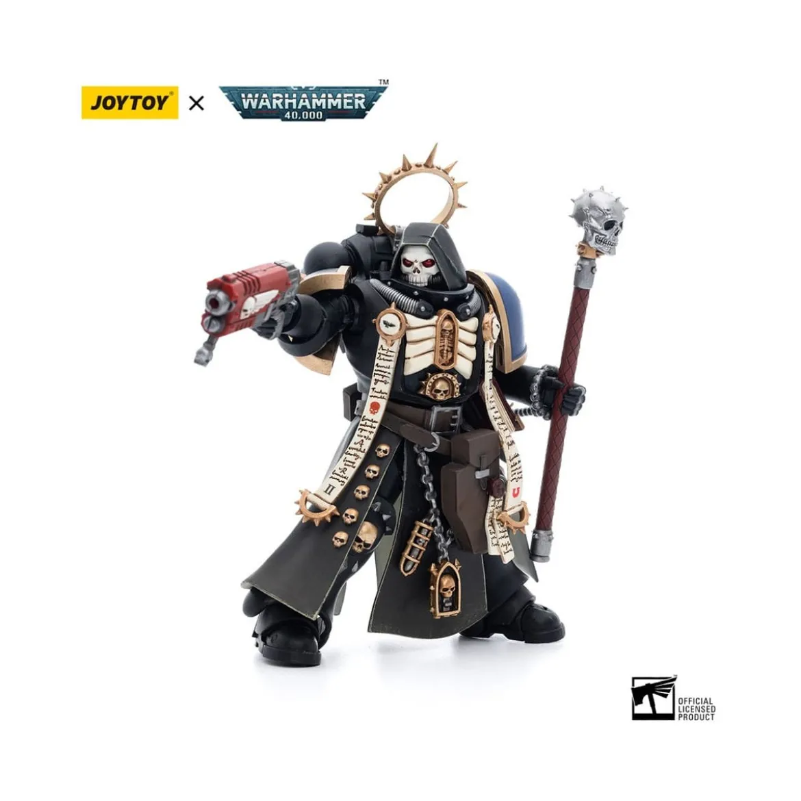 JoyToy - Space Marines - Ultramarines - Primaris Chaplain Brother Varus 1/18 - Warhammer 40K