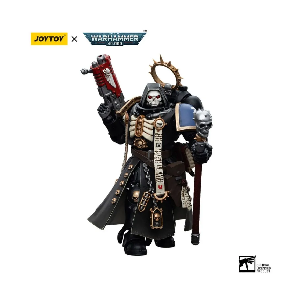 JoyToy - Space Marines - Ultramarines - Primaris Chaplain Brother Varus 1/18 - Warhammer 40K