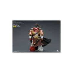 JoyToy Space Marines - White Scars - Hibou Khan,Seeker of Atonement,with power sword