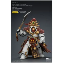 JoyToy Space Marines - White Scars - Qin Xa-Master of the Keshig with paired blades