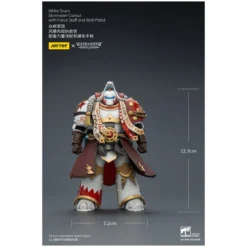 JoyToy Space Marines - White Scars - Stormseer Consul with Force Staff and Bolt Pistol 1/18 - The Horus Heresy