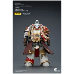 JoyToy Space Marines - White Scars - Stormseer Consul with Force Staff and Bolt Pistol 1/18 - The Horus Heresy