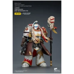 JoyToy Space Marines - White Scars - Stormseer Consul with Force Staff and Bolt Pistol 1/18 - The Horus Heresy