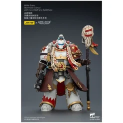 JoyToy Space Marines - White Scars - Stormseer Consul with Force Staff and Bolt Pistol 1/18 - The Horus Heresy