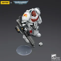 JoyToy Space Marines - White Scars - Terminator 3 with Power Fist and Assault Cannon 1/18 - Warhammer 40k