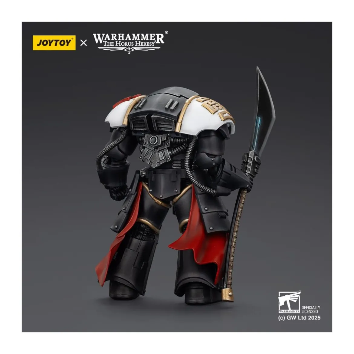 JoyToy Space Marines - White Scars - Ebon Keshig Terminator 2 with Power Glaive 1/18 - The Horus Heresy