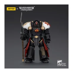 JoyToy Space Marines - White Scars - Ebon Keshig Terminator 2 with Power Glaive 1/18 - The Horus Heresy