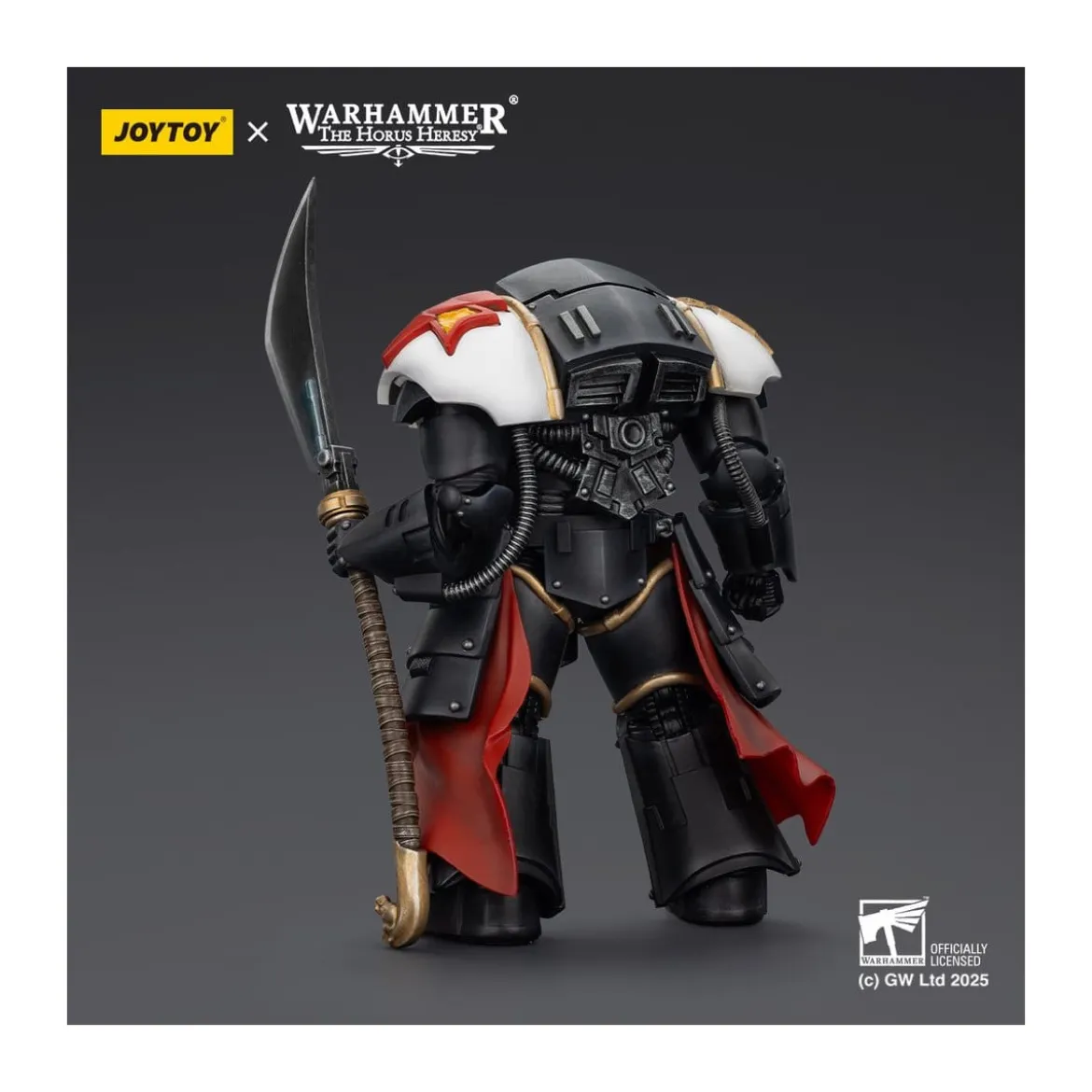 JoyToy Space Marines - White Scars - Ebon Keshig Terminator 1 with Power Glaive 1/18 - The Horus Heresy