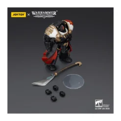JoyToy Space Marines - White Scars - Ebon Keshig Terminator 1 with Power Glaive 1/18 - The Horus Heresy