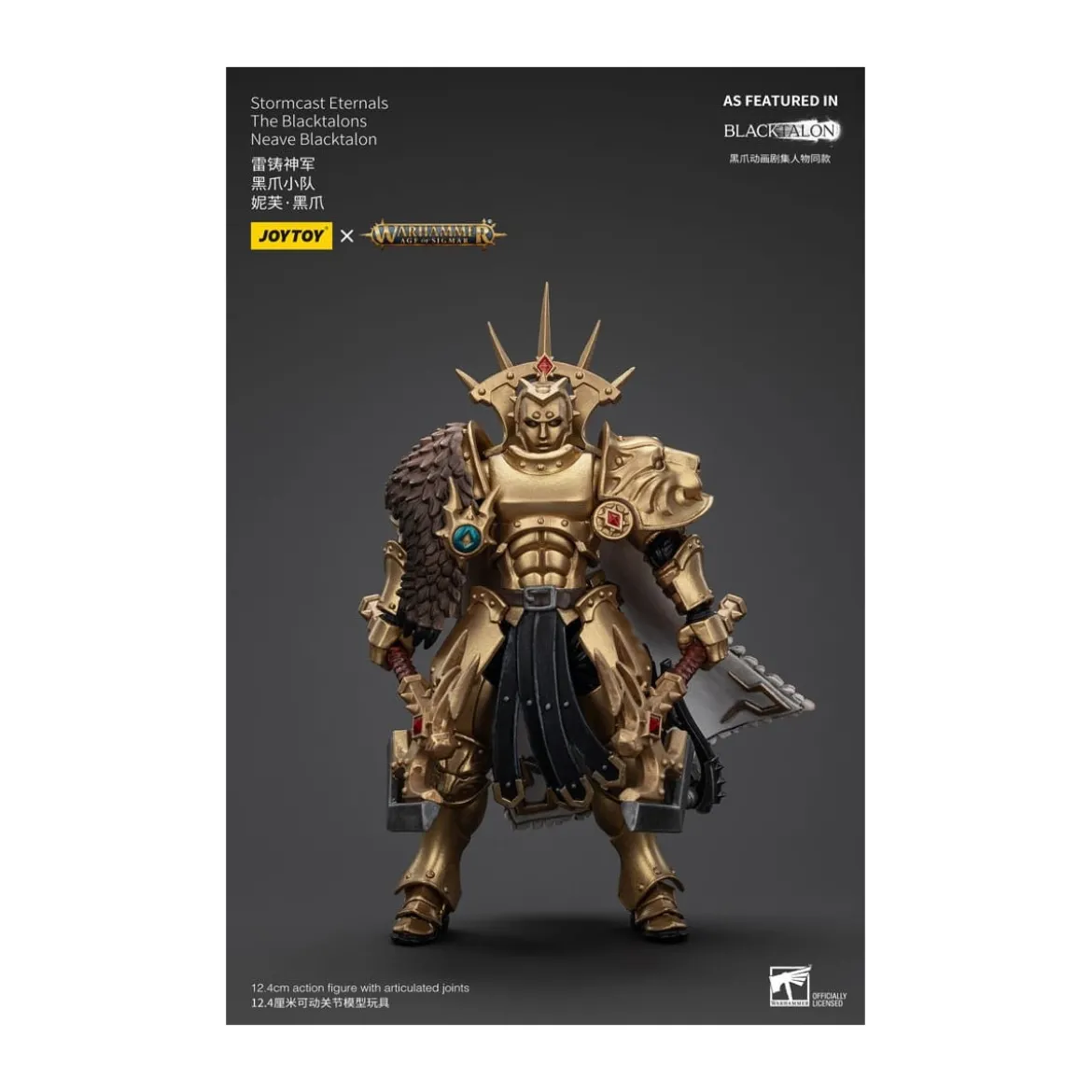 JoyToy - Stormcast Eternals The Blacktalons - Neave Blacktalon 1/18 - Warhammer Age of Sigmar