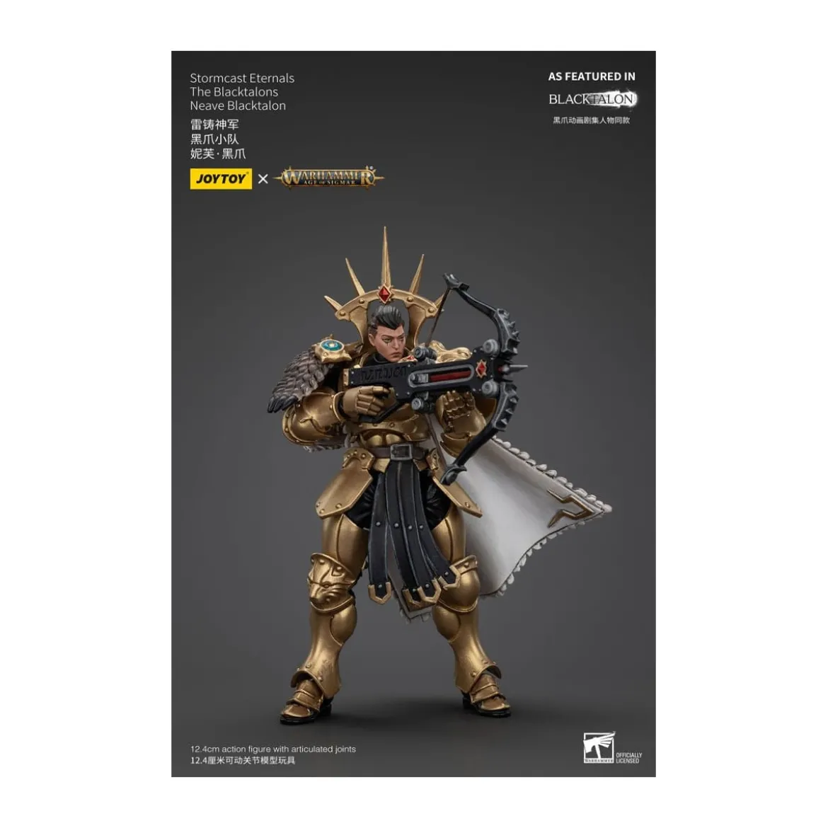 JoyToy - Stormcast Eternals The Blacktalons - Neave Blacktalon 1/18 - Warhammer Age of Sigmar