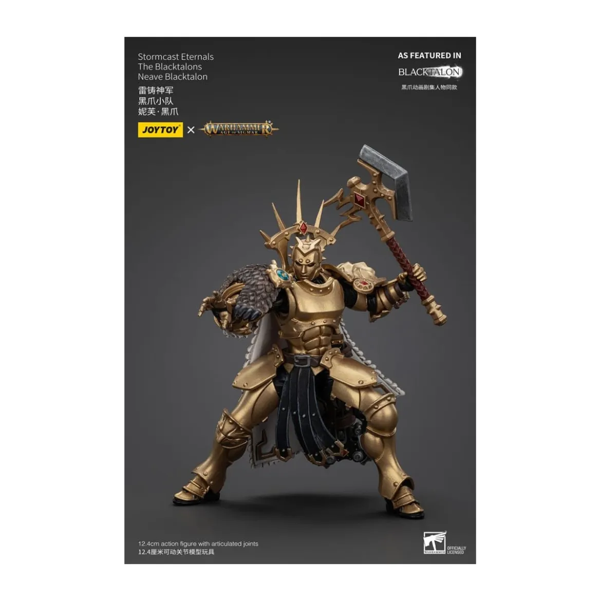 JoyToy - Stormcast Eternals The Blacktalons - Neave Blacktalon 1/18 - Warhammer Age of Sigmar