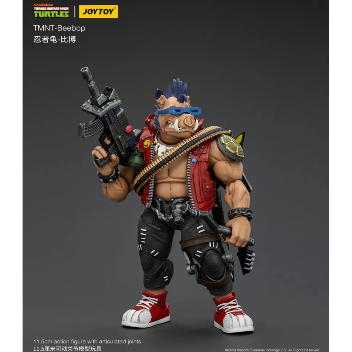 JoyToy TMNT - Bebop - Teenage Mutant Ninja Turtles 1/18