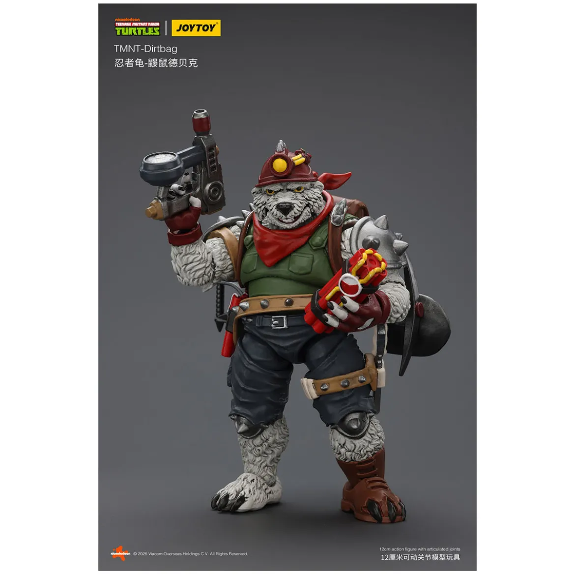 JoyToy TMNT - Dirtbag - Teenage Mutant Ninja Turtles 1/18