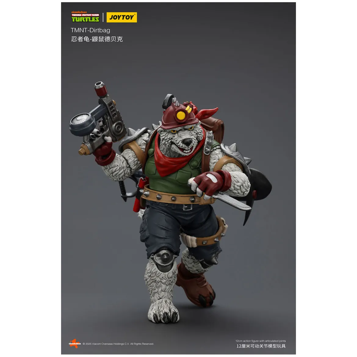 JoyToy TMNT - Dirtbag - Teenage Mutant Ninja Turtles 1/18