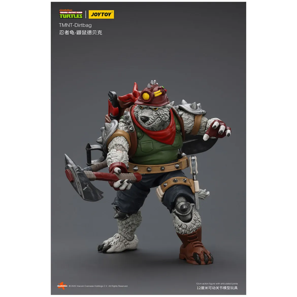 JoyToy TMNT - Dirtbag - Teenage Mutant Ninja Turtles 1/18
