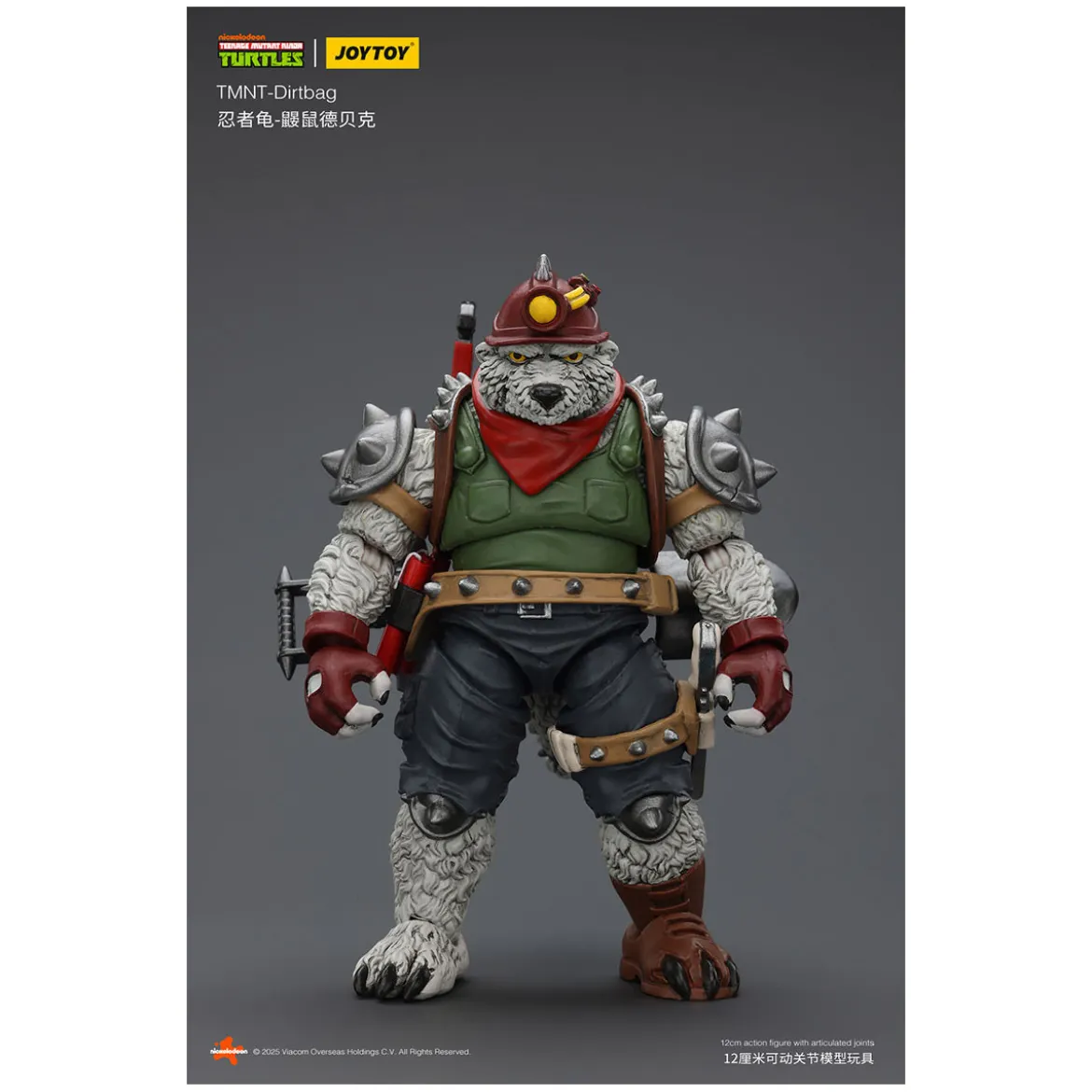 JoyToy TMNT - Dirtbag - Teenage Mutant Ninja Turtles 1/18