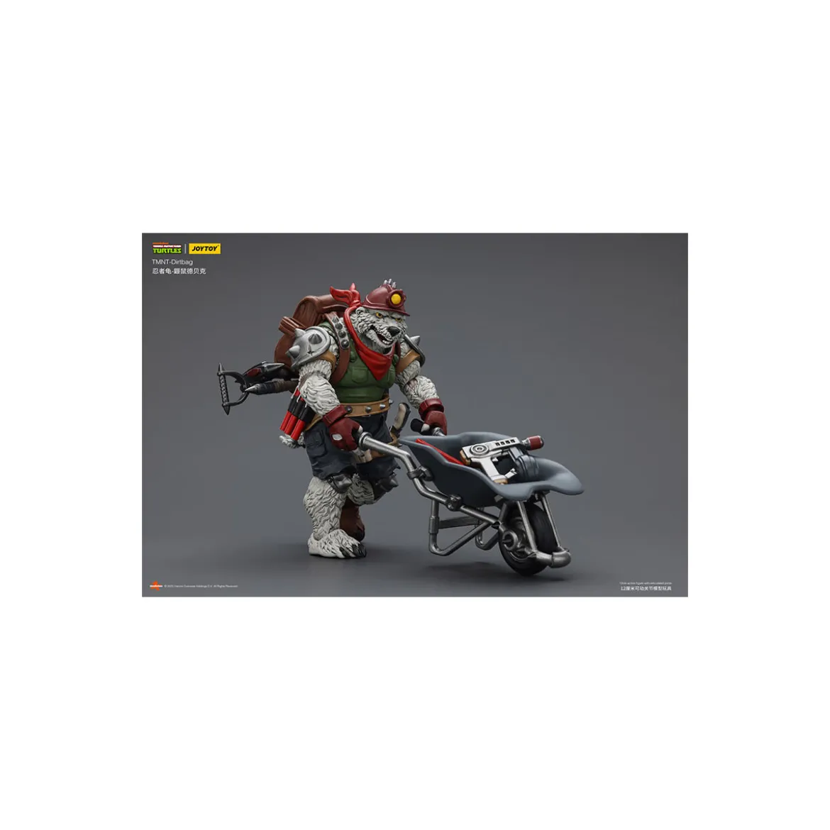 JoyToy TMNT - Dirtbag - Teenage Mutant Ninja Turtles 1/18