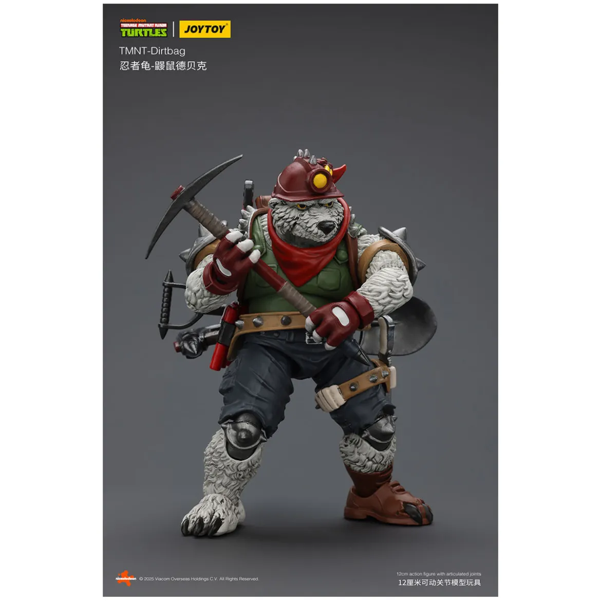 JoyToy TMNT - Dirtbag - Teenage Mutant Ninja Turtles 1/18