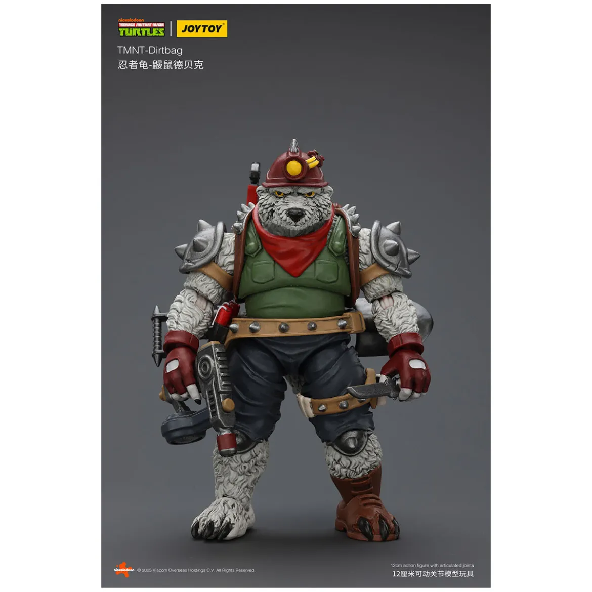 JoyToy TMNT - Dirtbag - Teenage Mutant Ninja Turtles 1/18