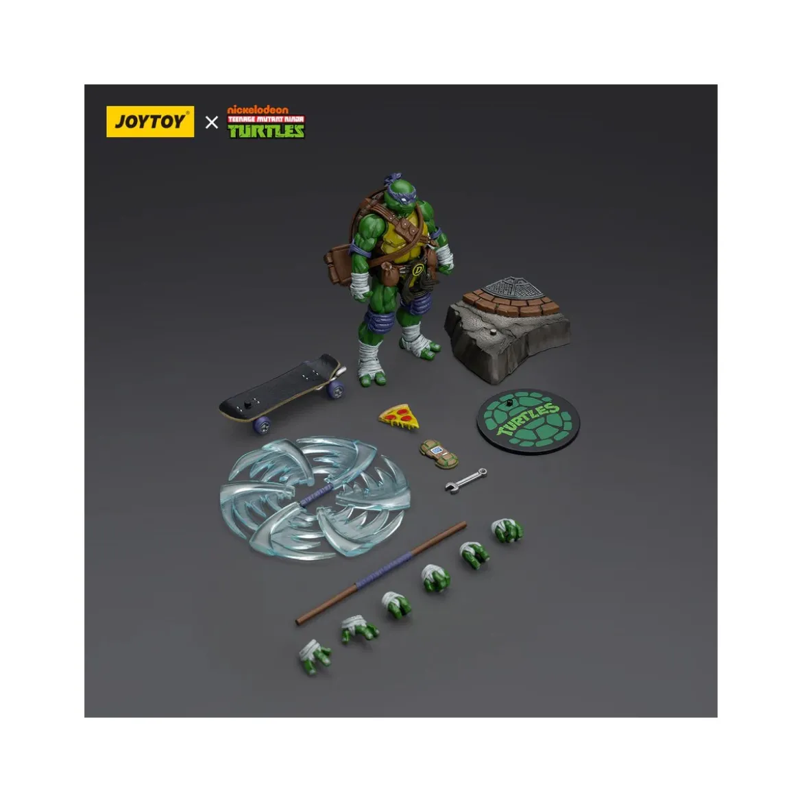 JoyToy TMNT - Donatello - Teenage Mutant Ninja Turtles 1/18